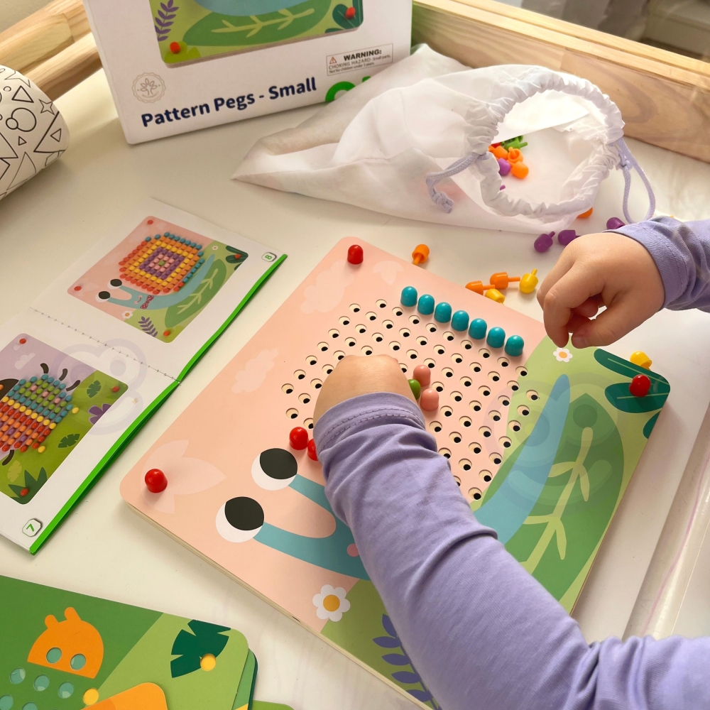 Dėlionė su kaišteliais TOOKY TOY-Žaislai, Dėlionės, Dėlionės patiems mažiausiems-e-vaikas