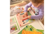 Dėlionė su kaišteliais TOOKY TOY-Žaislai, Dėlionės, Dėlionės patiems mažiausiems-e-vaikas
