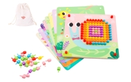 TOOKY TOY Puzzle with Pins and Climbing Pegs
