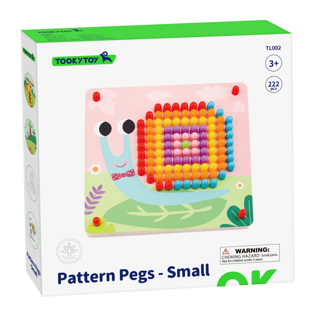 Dėlionė su kaišteliais TOOKY TOY-Žaislai, Dėlionės, Dėlionės patiems mažiausiems-e-vaikas