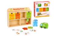 TOOKY TOY Wooden Recycling Center Educational Sorter