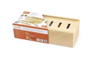 VIGA Drewniany Edukacyjny Sorter Gra Zwierzątka Owoce Warzywa Montessori