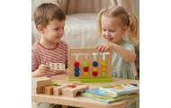 Galvosūkių žaidimas TOOKY TOY Time 30 modelių 18 el.