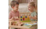 Galvosūkių žaidimas TOOKY TOY Time 30 modelių 18 el.