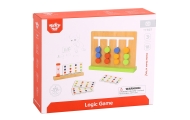 TOOKY TOY Gra Logiczna Układanka na Czas Kolory 30 Wzorów 18 el.