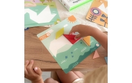 Dėlionė Tangram TOOKY TOY Mokymosi formos 18el.-Žaislai, Lavinamieji žaislai, Dėlionės, Dėlionės patiems mažiausiems, Mokomieji 