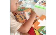 Dėlionė Tangram TOOKY TOY Mokymosi formos 18el.-Žaislai, Lavinamieji žaislai, Dėlionės, Dėlionės patiems mažiausiems, Mokomieji 