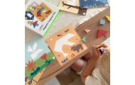 Dėlionė Tangram TOOKY TOY Mokymosi formos 18el.-Žaislai, Lavinamieji žaislai, Dėlionės, Dėlionės patiems mažiausiems, Mokomieji 