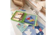 Dėlionė Tangram TOOKY TOY Mokymosi formos 18el.-Žaislai, Lavinamieji žaislai, Dėlionės, Dėlionės patiems mažiausiems, Mokomieji 