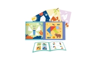 Dėlionė Tangram TOOKY TOY Mokymosi formos 18el.-Žaislai, Lavinamieji žaislai, Dėlionės, Dėlionės patiems mažiausiems, Mokomieji 