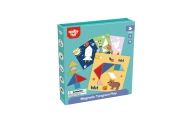 Dėlionė Tangram TOOKY TOY Mokymosi formos 18el.-Žaislai, Lavinamieji žaislai, Dėlionės, Dėlionės patiems mažiausiems, Mokomieji 