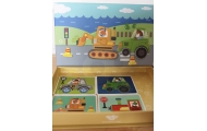 Magnetinė dėlionė TOOKY TOY Montessori 80 el.-Žaislai, Dėlionės, Magnetinės dėlionės-e-vaikas