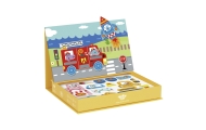 TOOKY TOY Układanka Edukacyjna Montessori Magnetyczne Pudełko dla Dzieci 80 el.