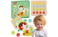 Kūdikių dėlionės TOOKY TOY Gyvūnai mokymosi formos Spalvos-Žaislai, Dėlionės, Dėlionės patiems mažiausiems-e-vaikas