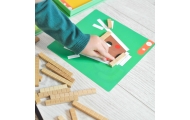 TOOKY TOY Układanka Gra Logiczna Łamigłówki Klocki Magnetyczne dla Dzieci 49 el.					