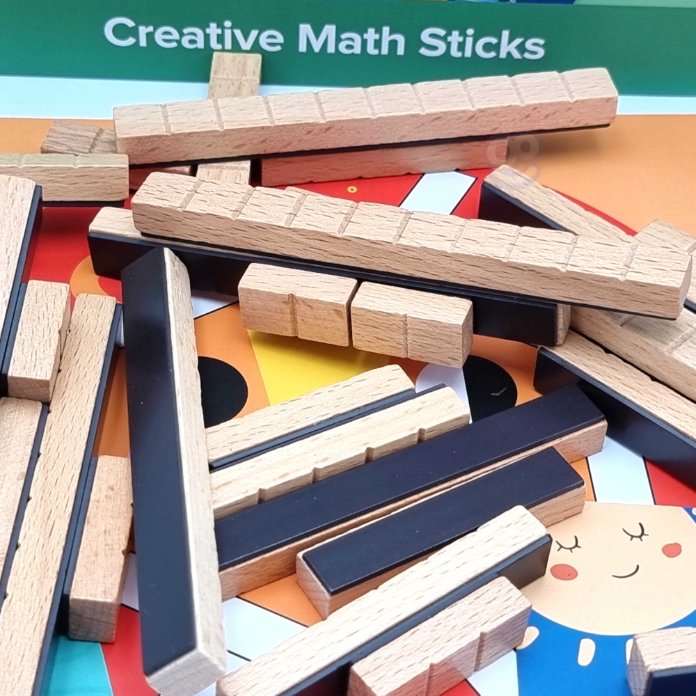 TOOKY TOY Dėlionių žaidimas Dėlionės Magnetinės kaladėlės vaikams 49 el.