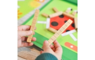 TOOKY TOY Układanka Gra Logiczna Łamigłówki Klocki Magnetyczne dla Dzieci 49 el.					