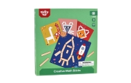 TOOKY TOY Dėlionių žaidimas Dėlionės Magnetinės kaladėlės vaikams 49 el.