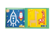 TOOKY TOY Układanka Gra Logiczna Łamigłówki Klocki Magnetyczne dla Dzieci 49 el.					