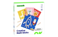 TOOKY TOY Układanka Gra Logiczna Łamigłówki Klocki Magnetyczne dla Dzieci 49 el.					