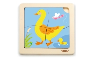 Viga 51314 Puzzle na podkładce - Kaczuszka