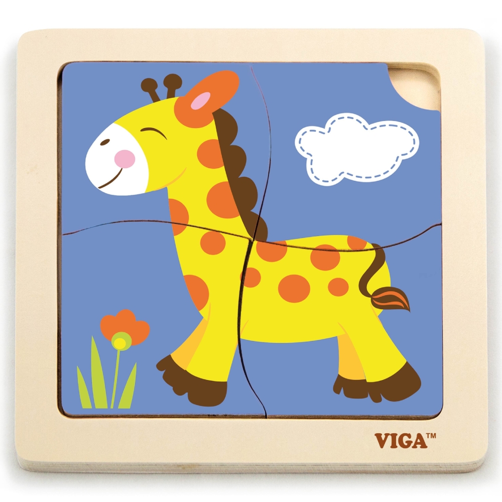 Viga 51319 Dėlionė ant pagrindo - Żyrafa