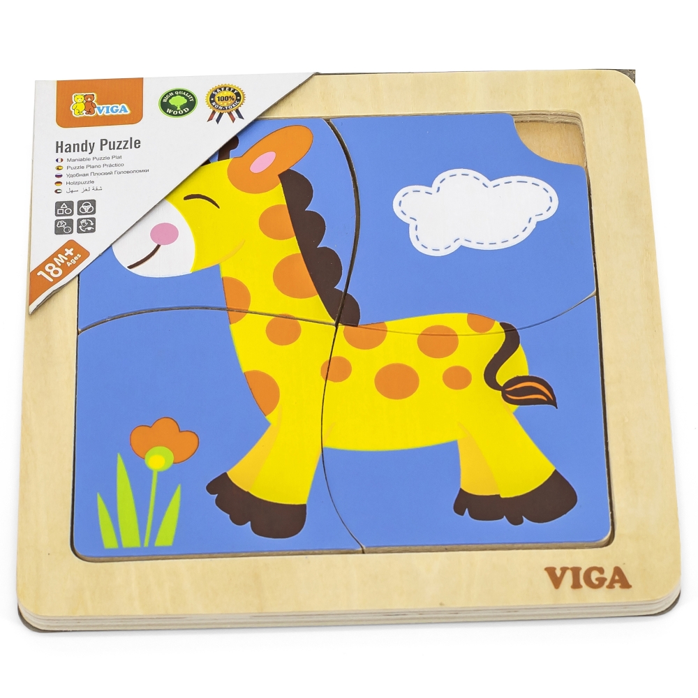 Viga 51319 Dėlionė ant pagrindo - Żyrafa
