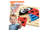 VIGA Baby's First Wooden Puzzle Ladybug