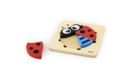VIGA Baby's First Wooden Puzzle Ladybug