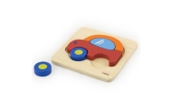 VIGA Baby's First Wooden Puzzle Car