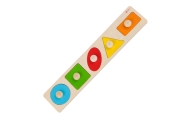 Dėlionė CLASSIC WORLD MONTESSORI skirta mokytis formų, figūrų, skaičių, spalvų 7 el.