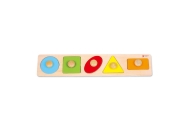 CLASSIC WORLD Układanka MONTESSORI dla Dzieci Nauka Kształtów Figur Kolorów 7 el.