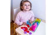 WOOPIE GREEN Układanka Nauka Liczenia i Kolorów Montessori 56 el.					