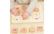 MASTERKIDZ Gra Dopasuj Cienie Łączenie w Pary Rozpoznawanie Przedmiotów Montessori