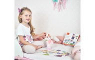 "Viga" medinė dėlionė Magnetinė edukacinė dėlionė "Dress-Up