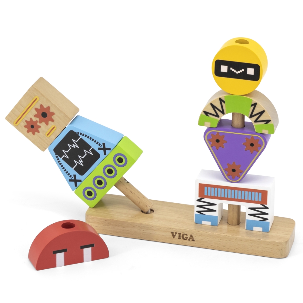 Viga 44652 Statybinės kaladėlės - Robotai