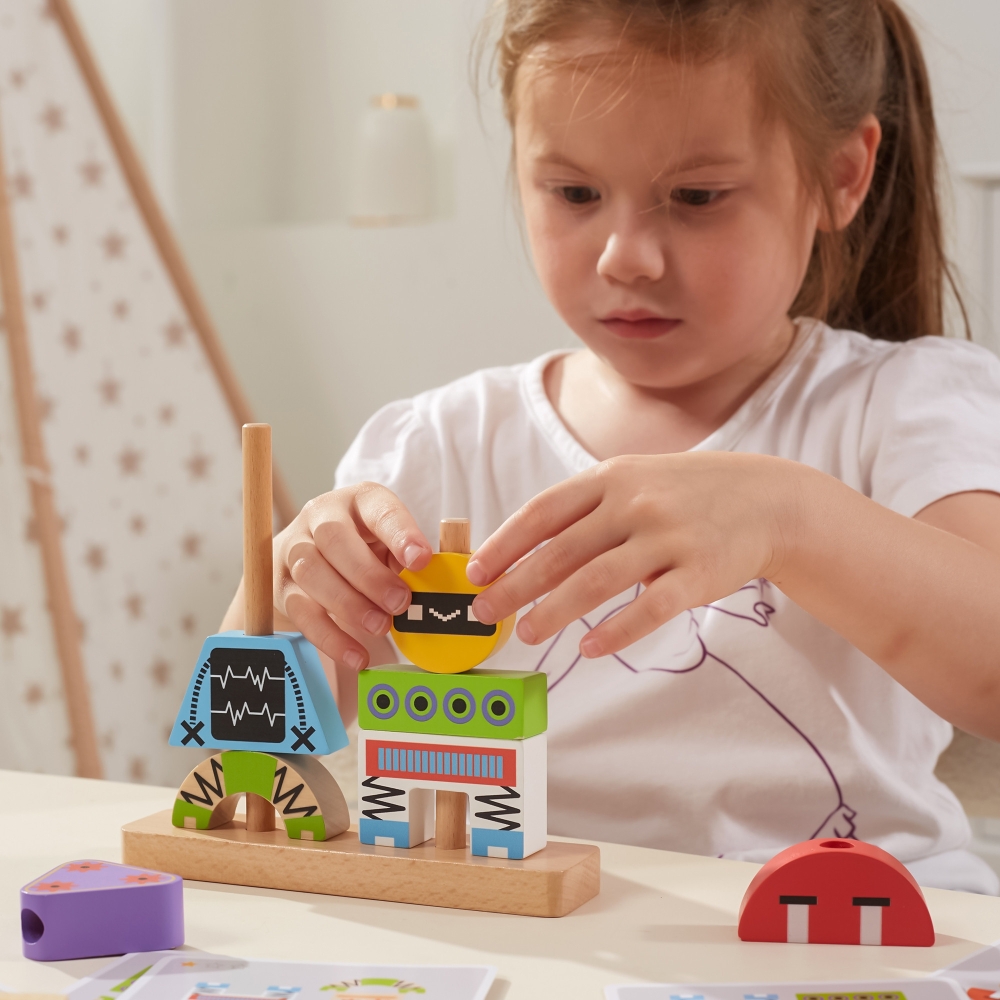 Viga 44652 Statybinės kaladėlės - Robotai