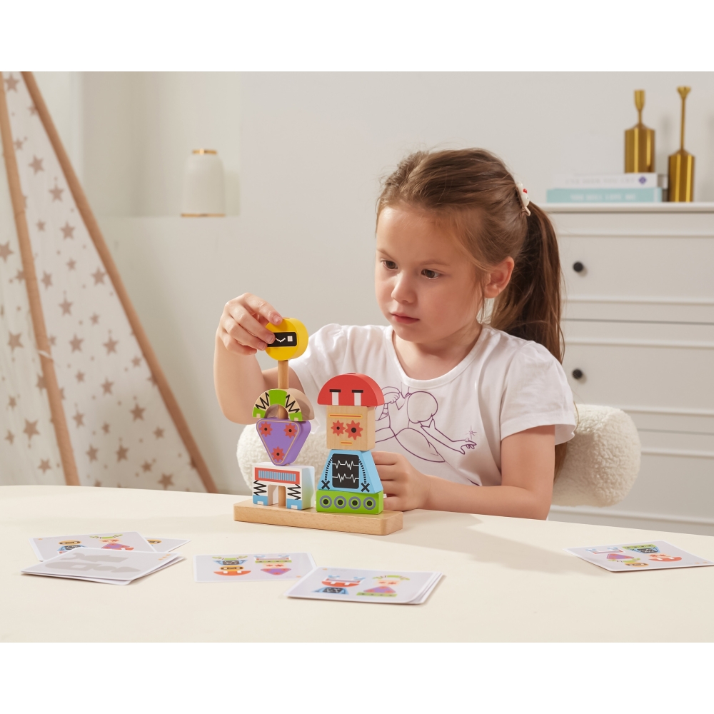 Viga 44652 Statybinės kaladėlės - Robotai