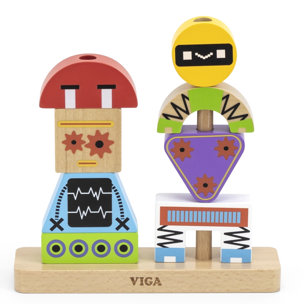 Viga 44652 Statybinės kaladėlės - Robotai