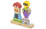 Viga 44652 Klocki do ukladania - Roboty