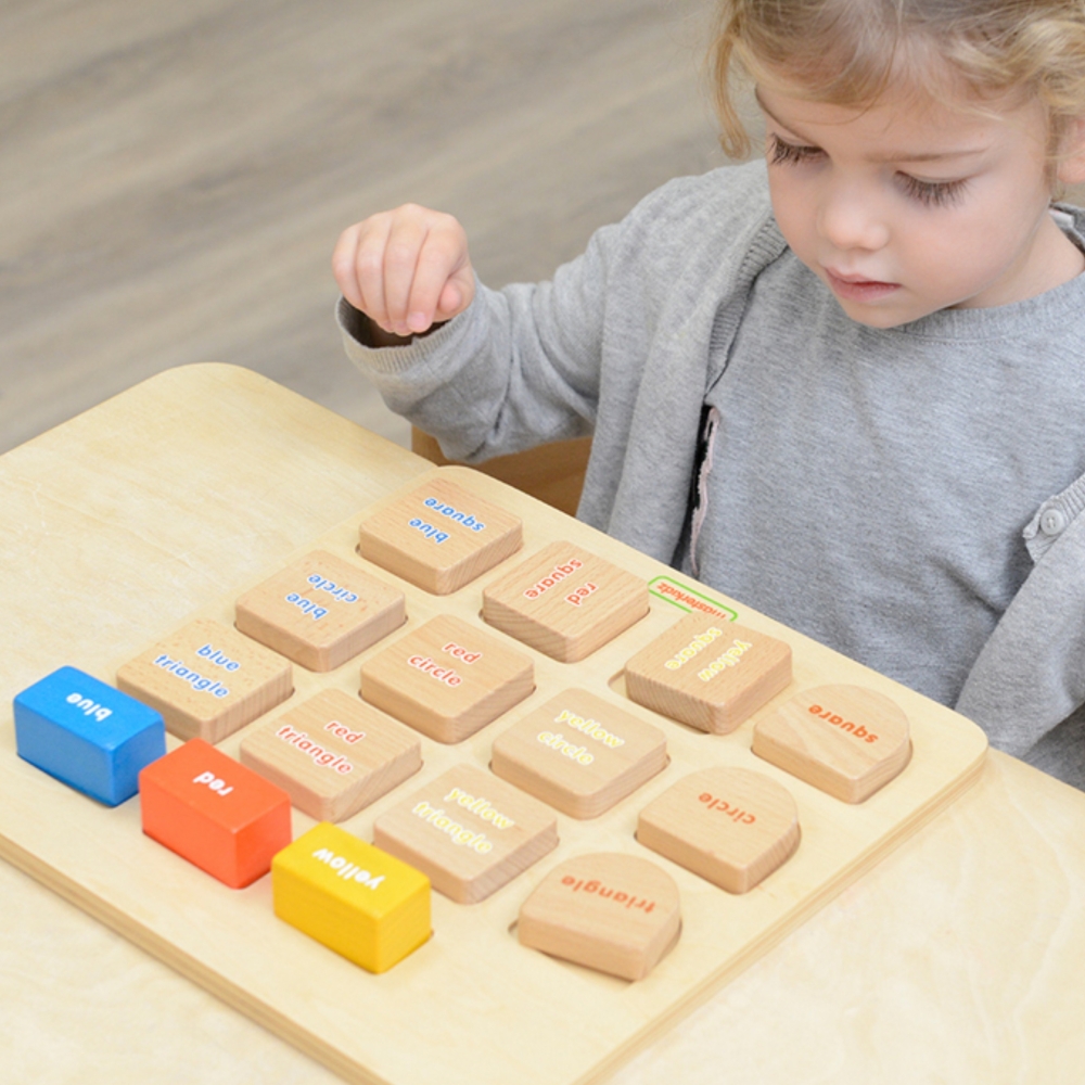 MASTERKIDZ formų ir spalvų edukacinė rūšiavimo lenta