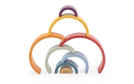 VIGA PolarB Wooden Rainbow Puzzle Creative Montessori Blocks