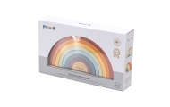 Mediniai vaivorykštiniai dėlionės blokai VIGA PolarB Montessori-Žaislai, Kūdikiams, Žaislai mažyliams (iki 4 m.