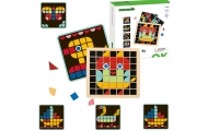 TOOKY TOY Wooden Mosaic Montessori Puzzle