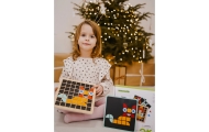 TOOKY TOY Wooden Mosaic Montessori Puzzle
