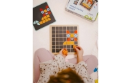 TOOKY TOY Wooden Mosaic Montessori Puzzle