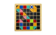 TOOKY TOY Wooden Mosaic Montessori Puzzle