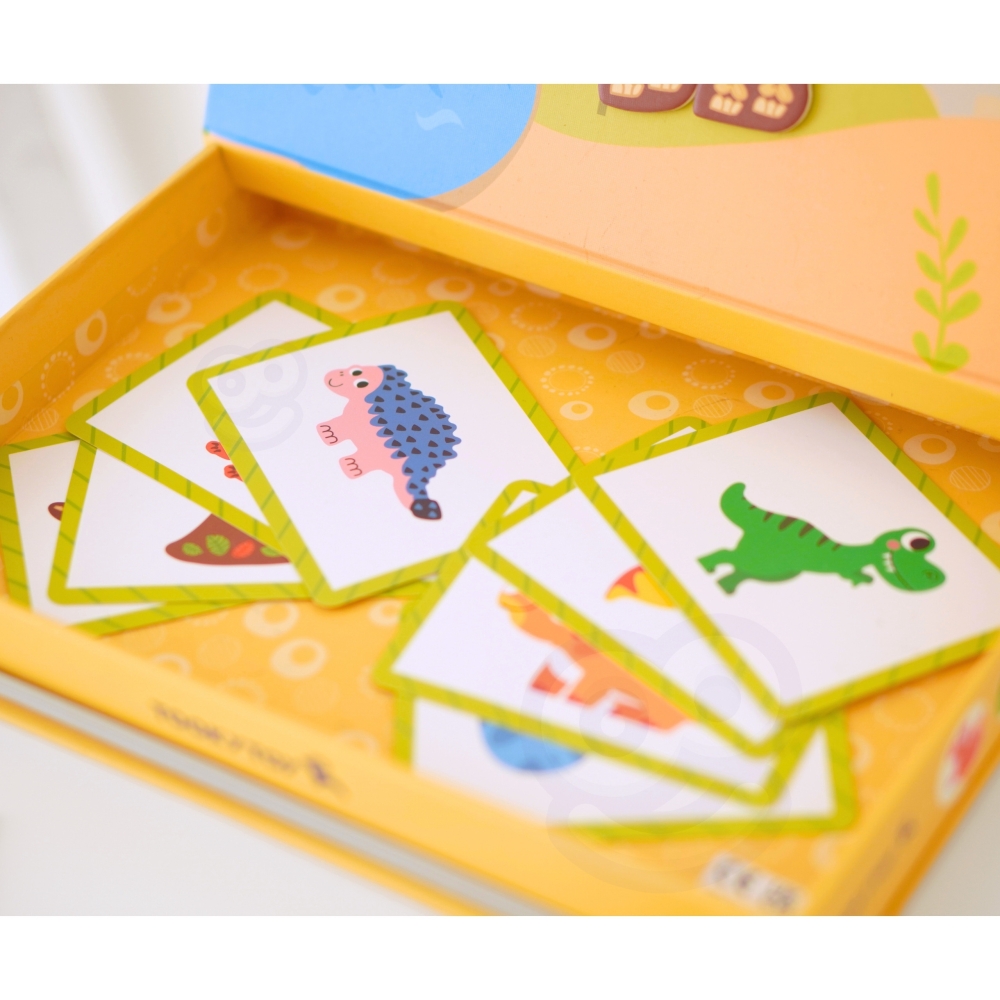 Magnetinė dėlionė TOOKY TOY Dinozaurai