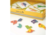 TOOKY TOY Układanka Magnetyczna Dinozaury Puzzle