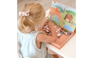TOOKY TOY Układanka Magnetyczna Farma Puzzle